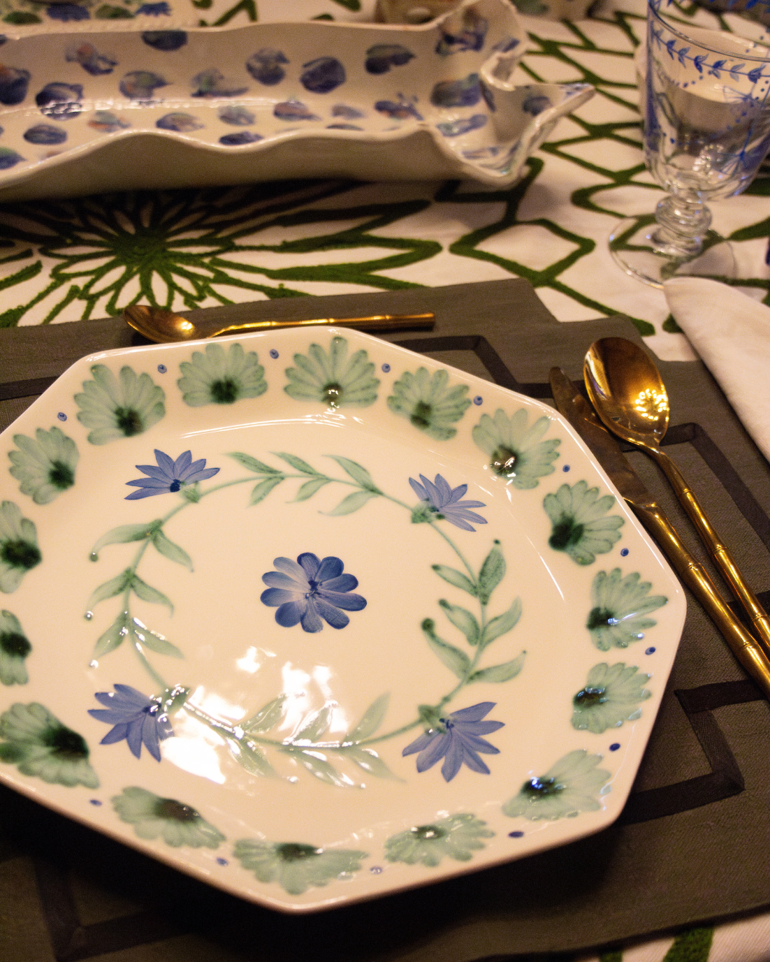 PLATO LLANO CARMEN (verde)