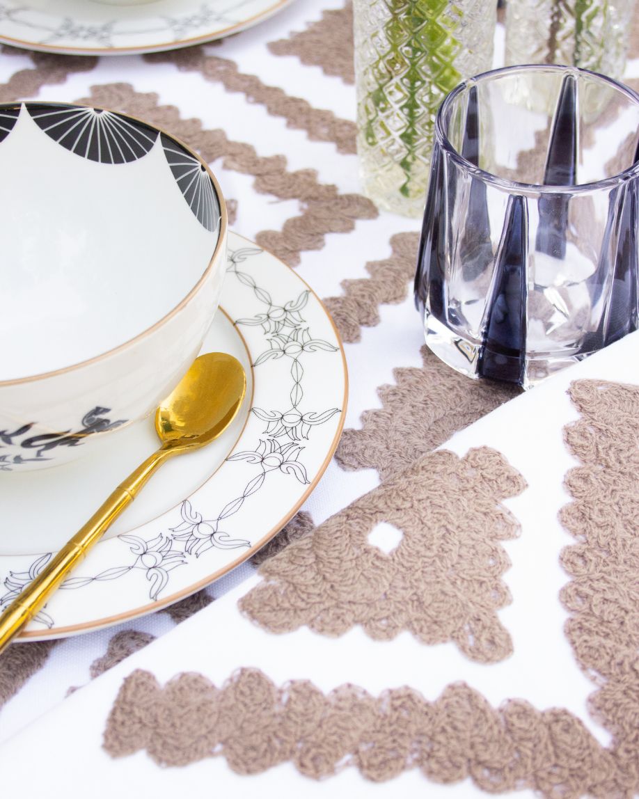 SET MANTEL Y SERVILLETAS CEREZO