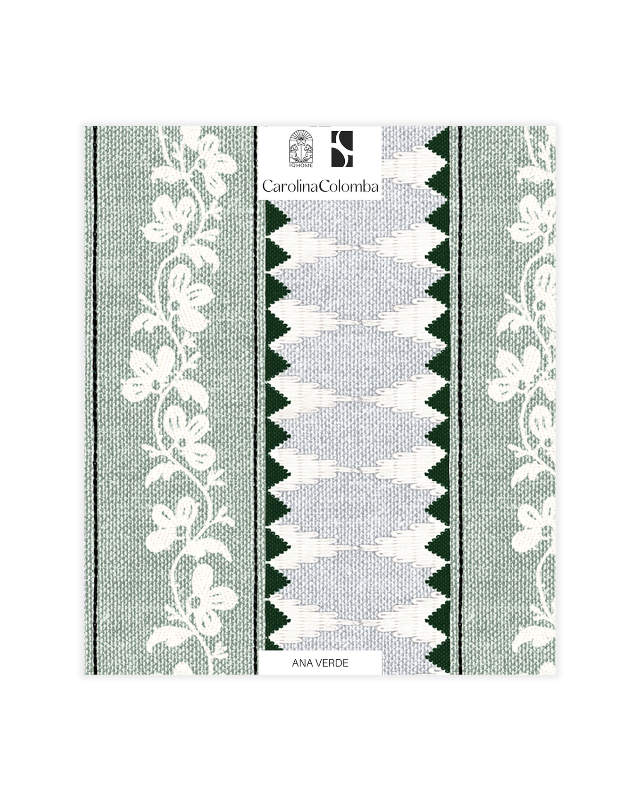 MUESTRA PAPEL PINTADO ANA VERDE