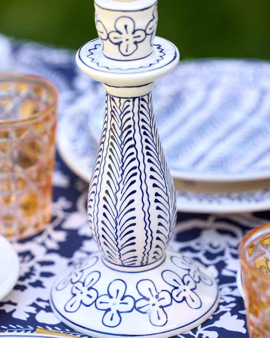 CANDELABRO CÁNDIDO (azul)