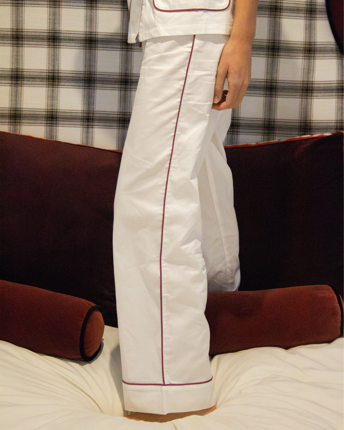 SLEEVELESS PAJAMAS WITH PIPE