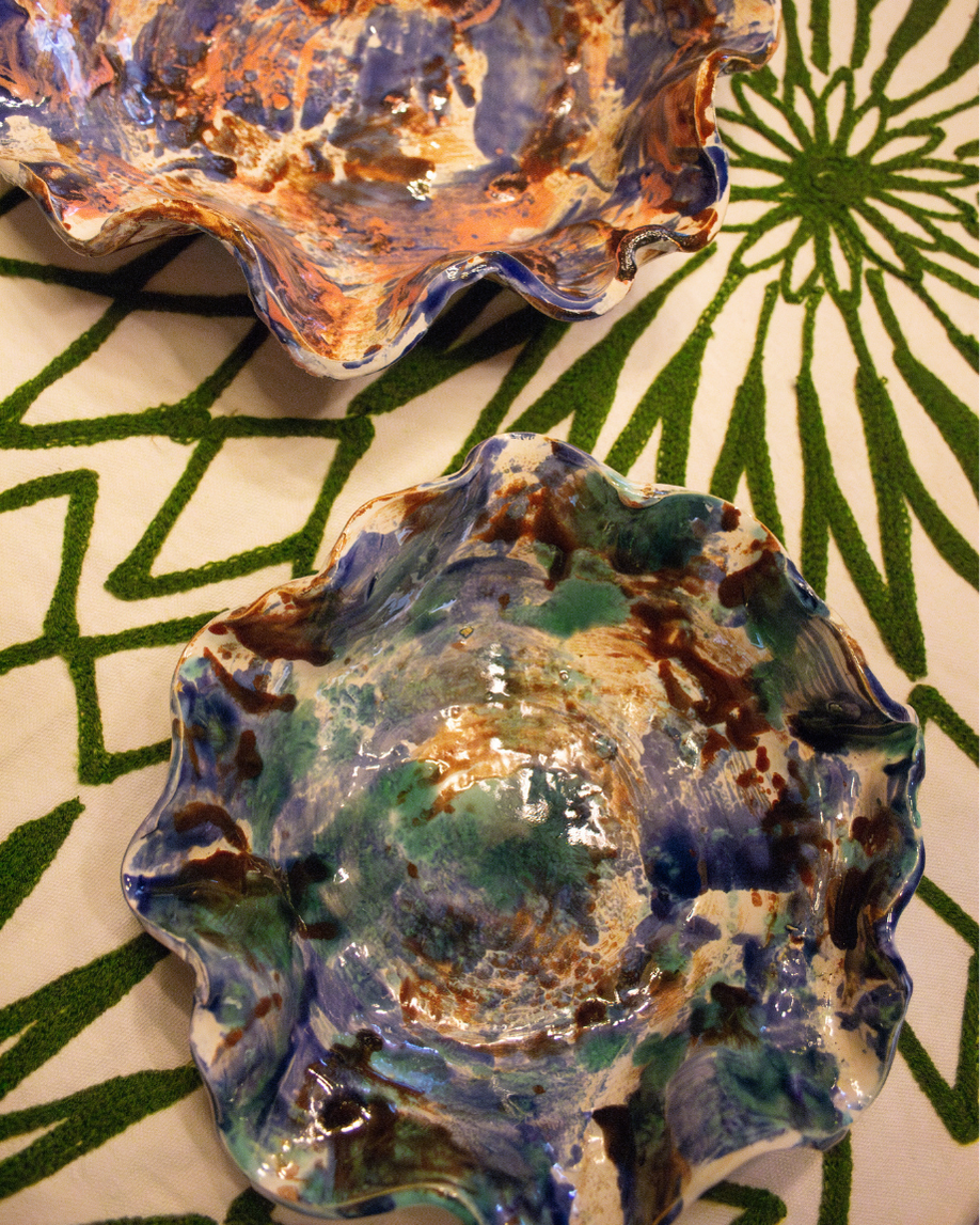 POTTERY LLANO MEDIANO (azul)