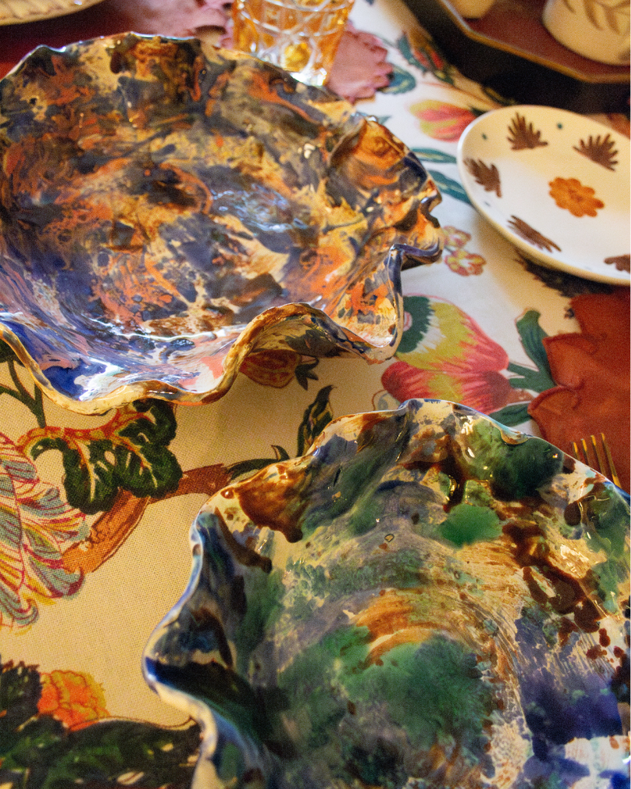 POTTERY LLANO MEDIANO (azul)