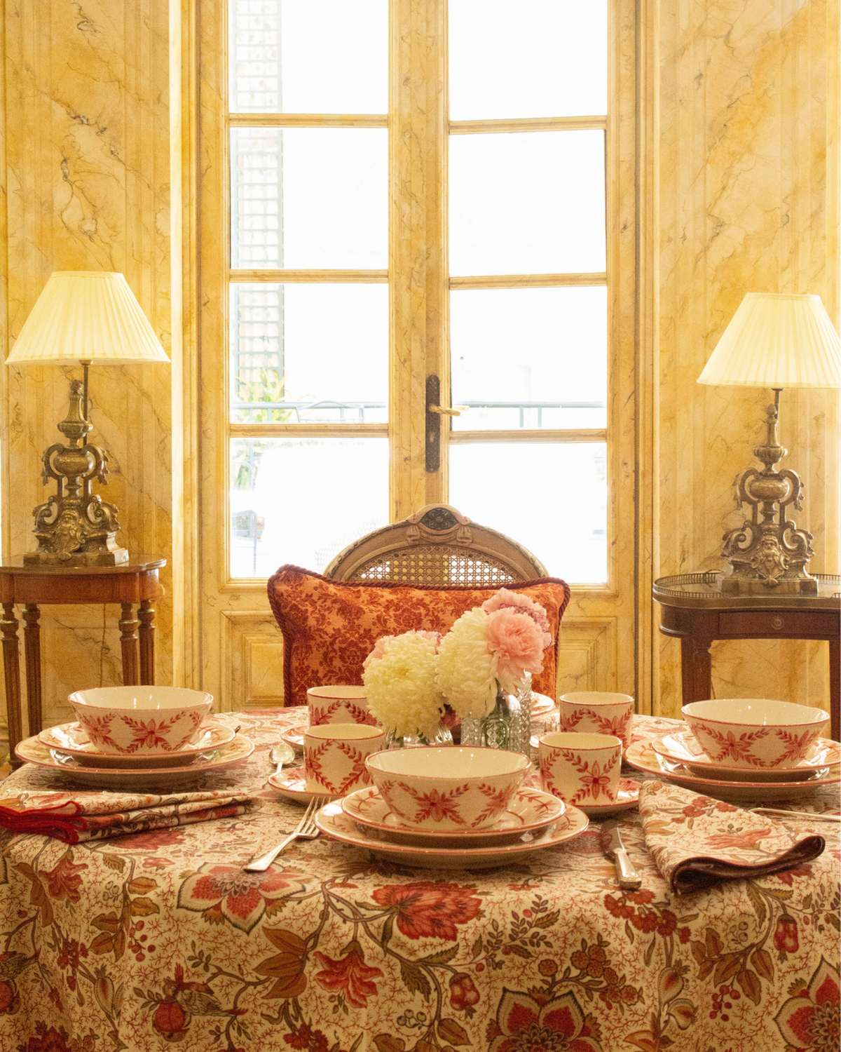 MANTEL ARDEN RECTANGULAR (Rosa)