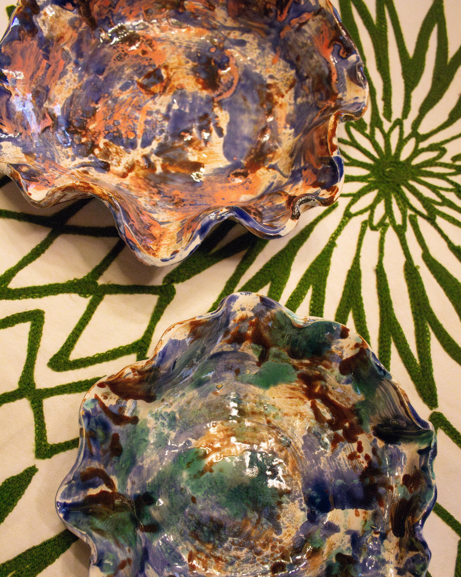 POTTERY LLANO MEDIANO (azul)