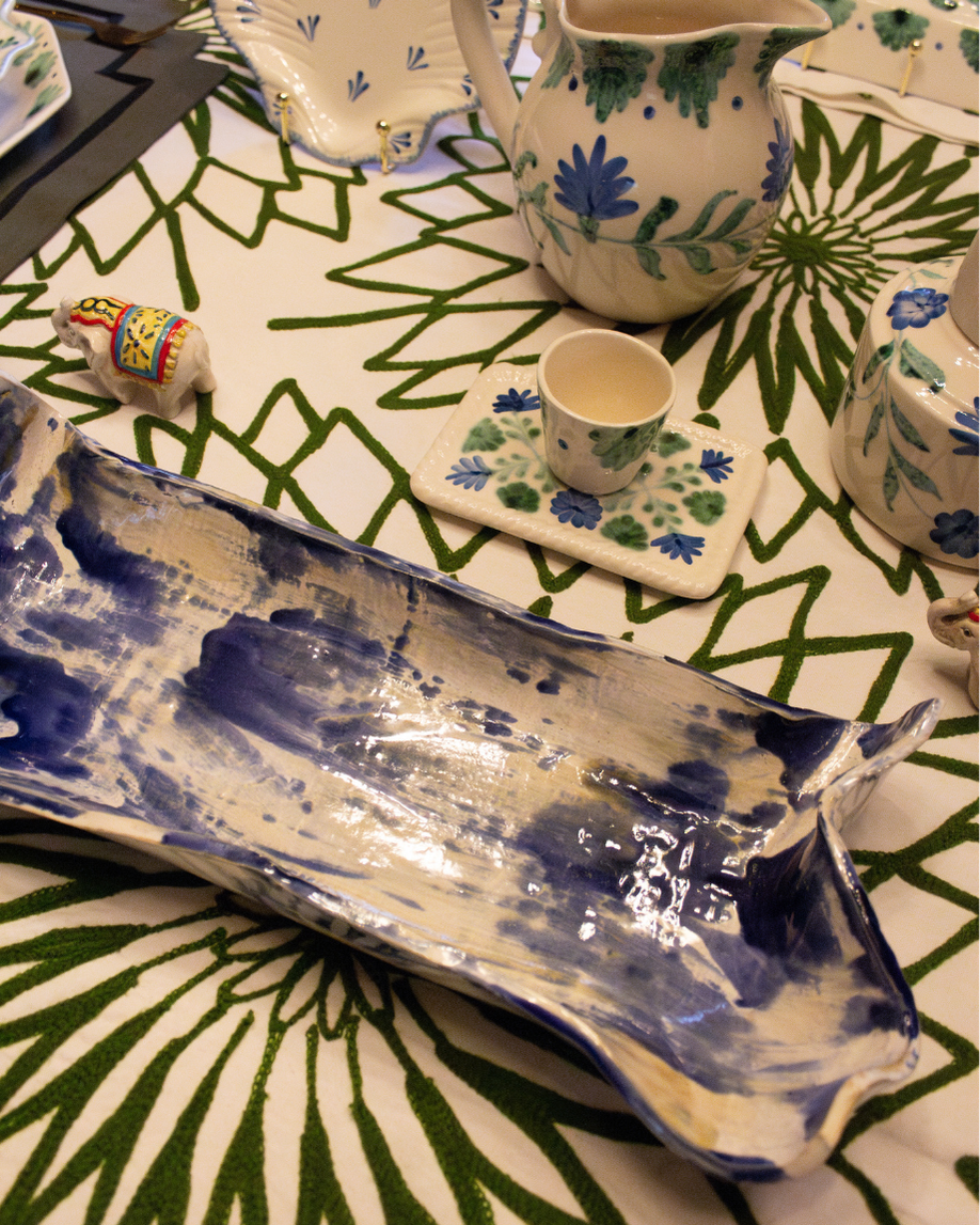 POTTERY RECTANGULAR MEDIANO (azul)