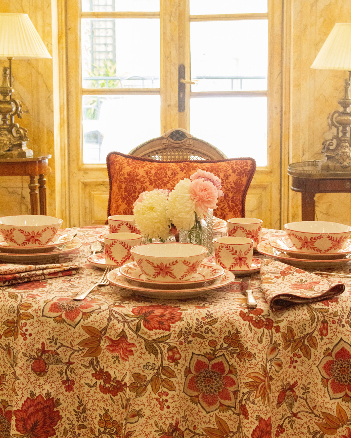 MANTEL ARDEN RECTANGULAR (Rosa)