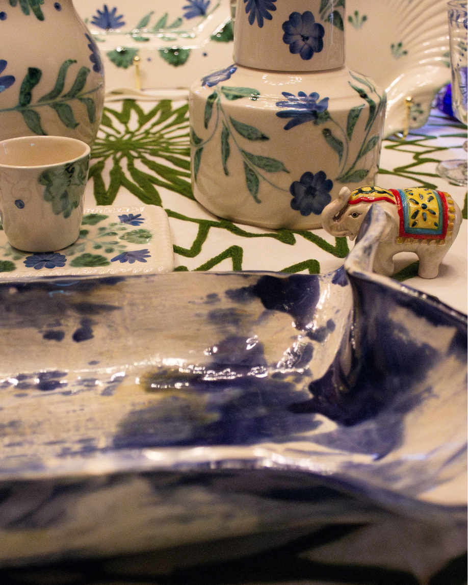 POTTERY RECTANGULAR MEDIANO (azul)