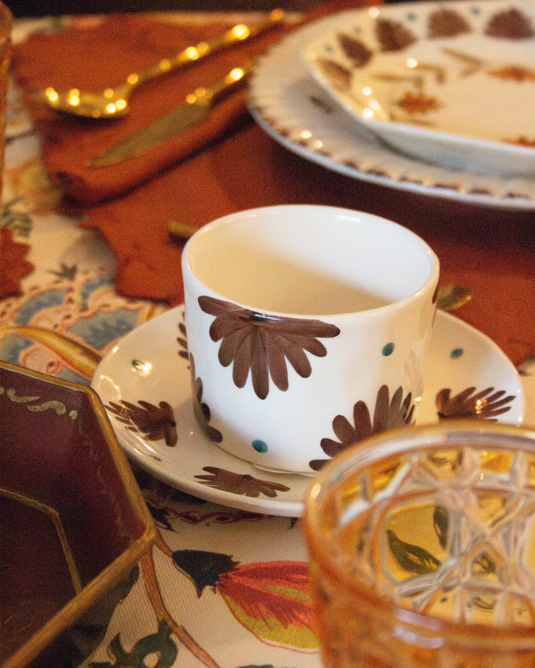 TAZA CAPPUCCINO CARMEN (terracota)