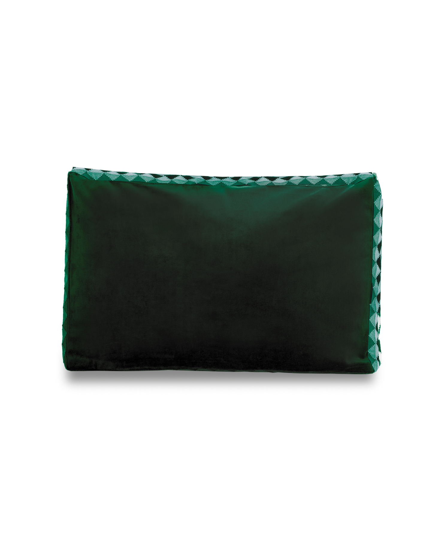 SMALL GREEN AVALANCHE CUSHION
