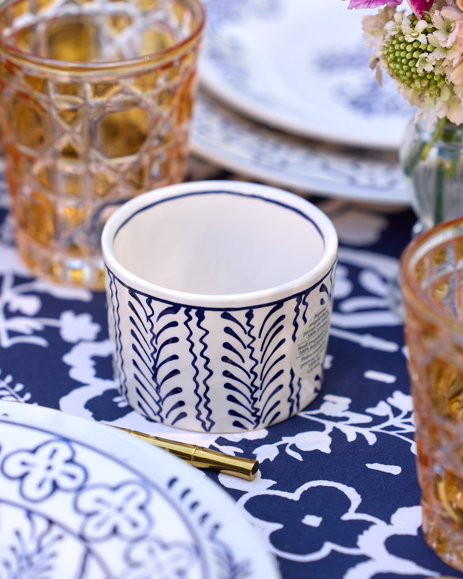 TAZA CAPPUCCINO CÁNDIDO (azul)