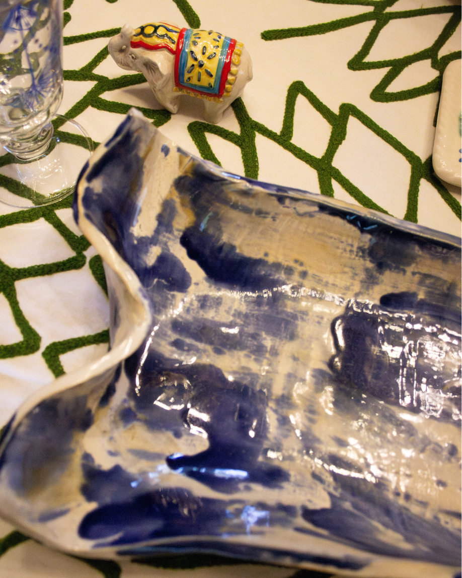 POTTERY RECTANGULAR MEDIANO (azul)