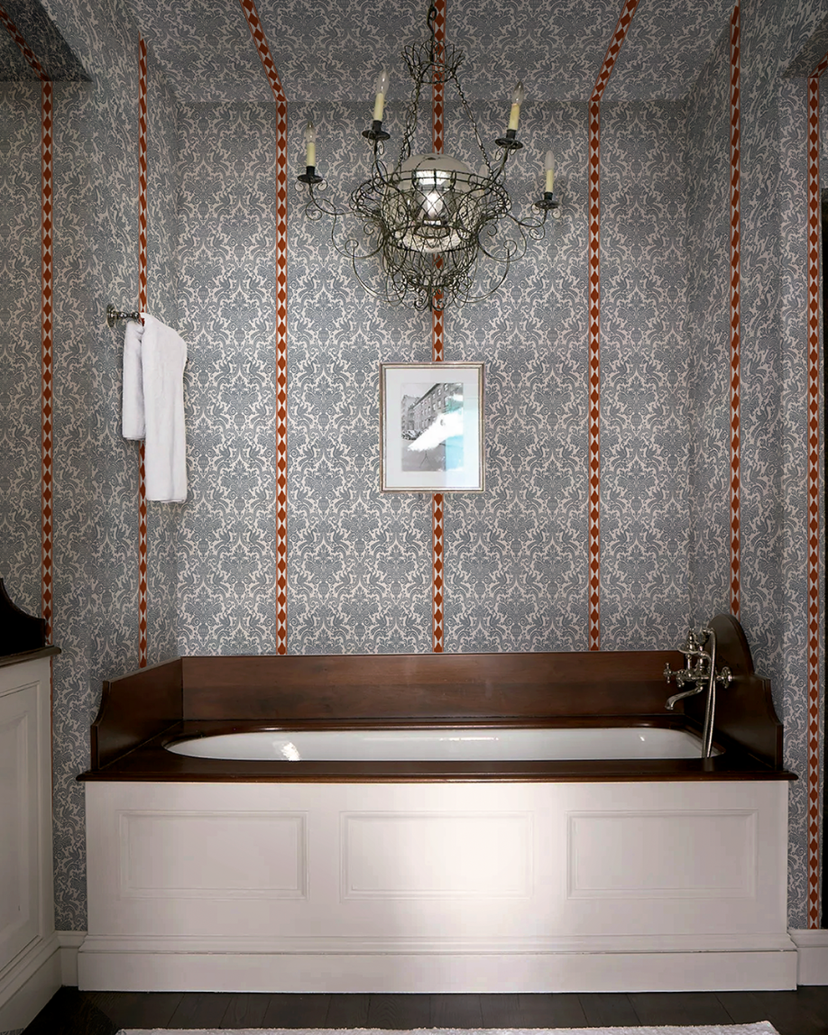PAPEL PINTADO LEONOR TEJA (rollo 5m2)