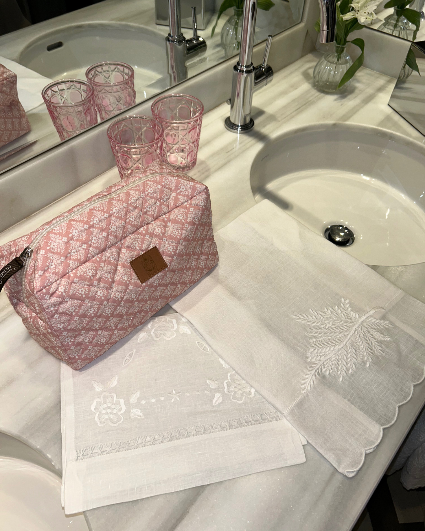 GUEST TOWEL SET WITH HEMPSTOCK