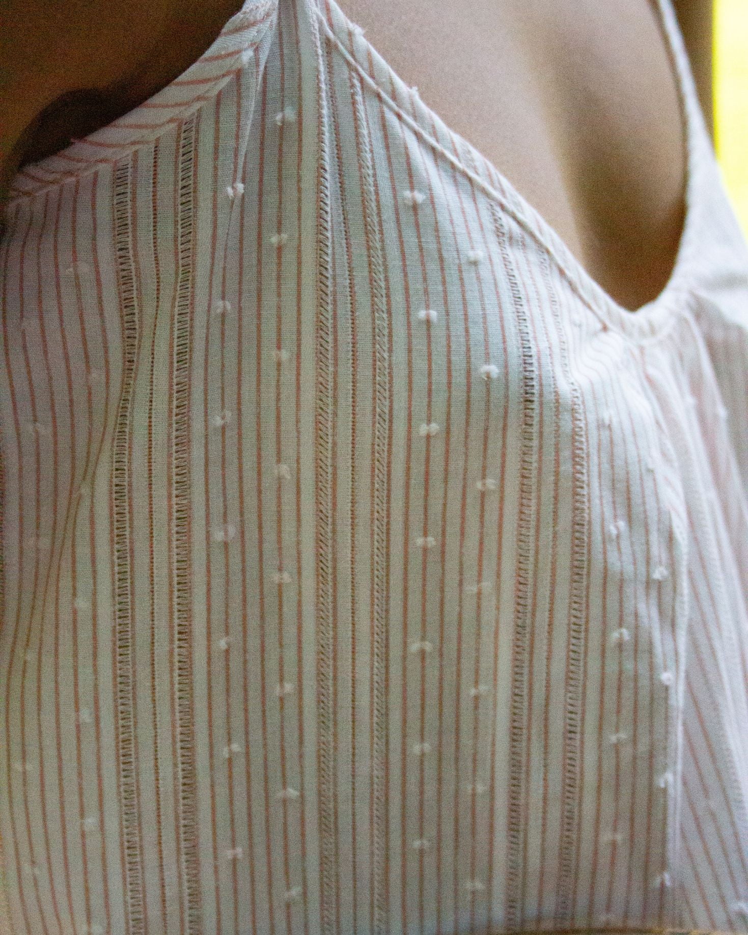 CAMISÓN PLUMETI RAYAS CORAL