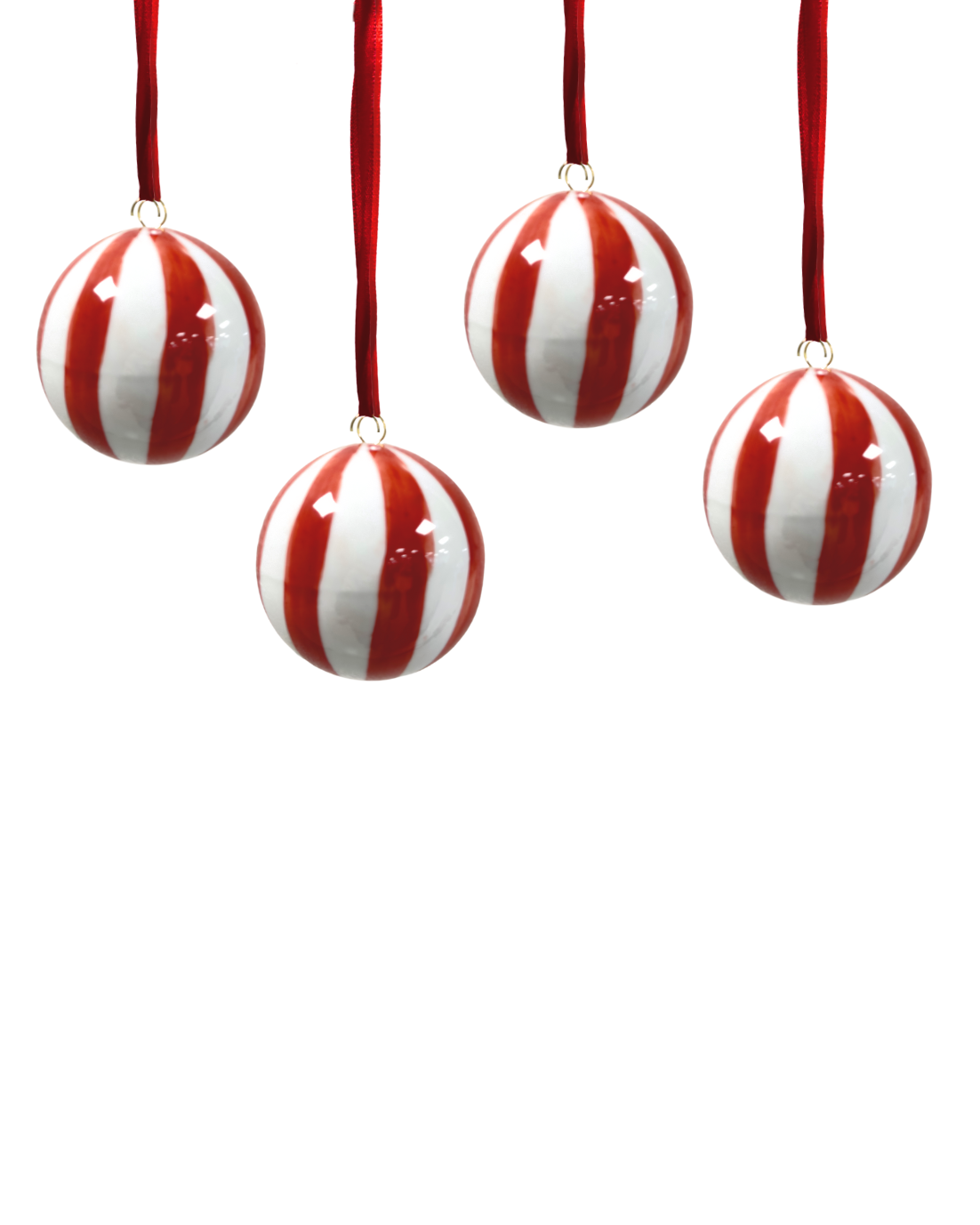 PACK 4 BOLAS HOLLY (rojo)