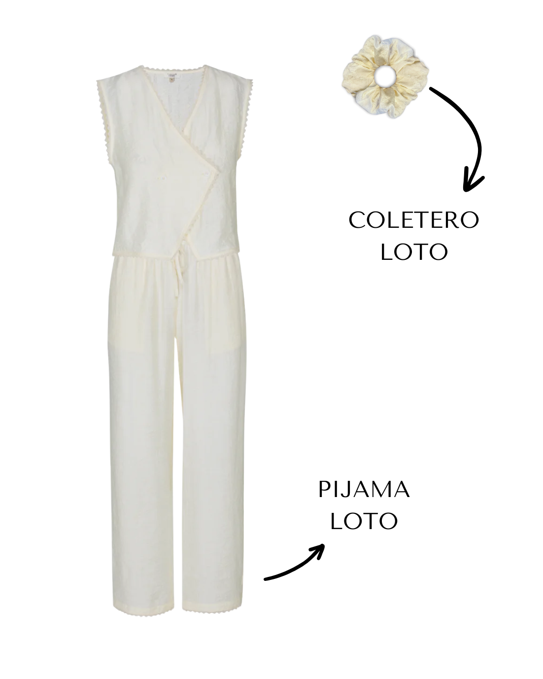 PACK PIJAMA Y COLETERO LOTO